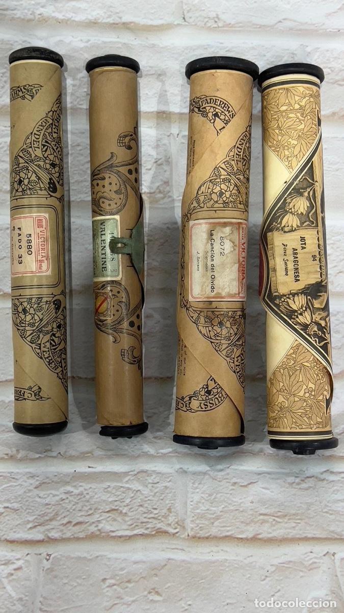 Instrumentos musicales: LOTE ROLLOS DE PIANOLA - Foto 5