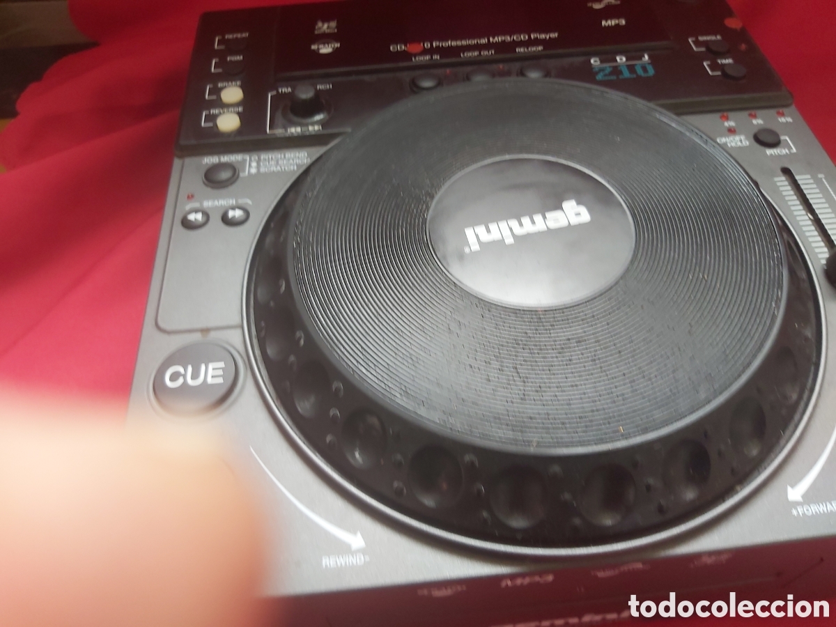 Instrumentos musicales: PLATO DE CD PARA MESA DE DJ - Foto 3