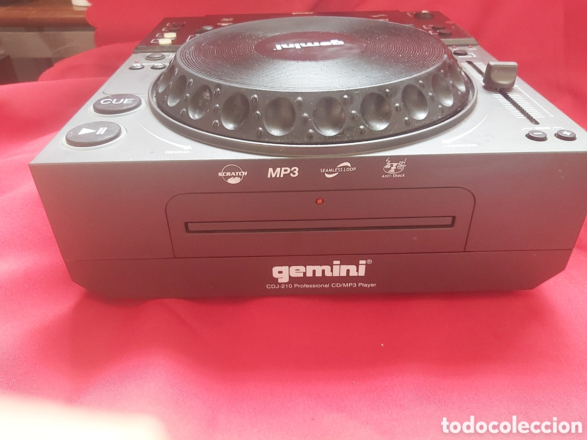Instrumentos musicales: PLATO DE CD PARA MESA DE DJ - Foto 4