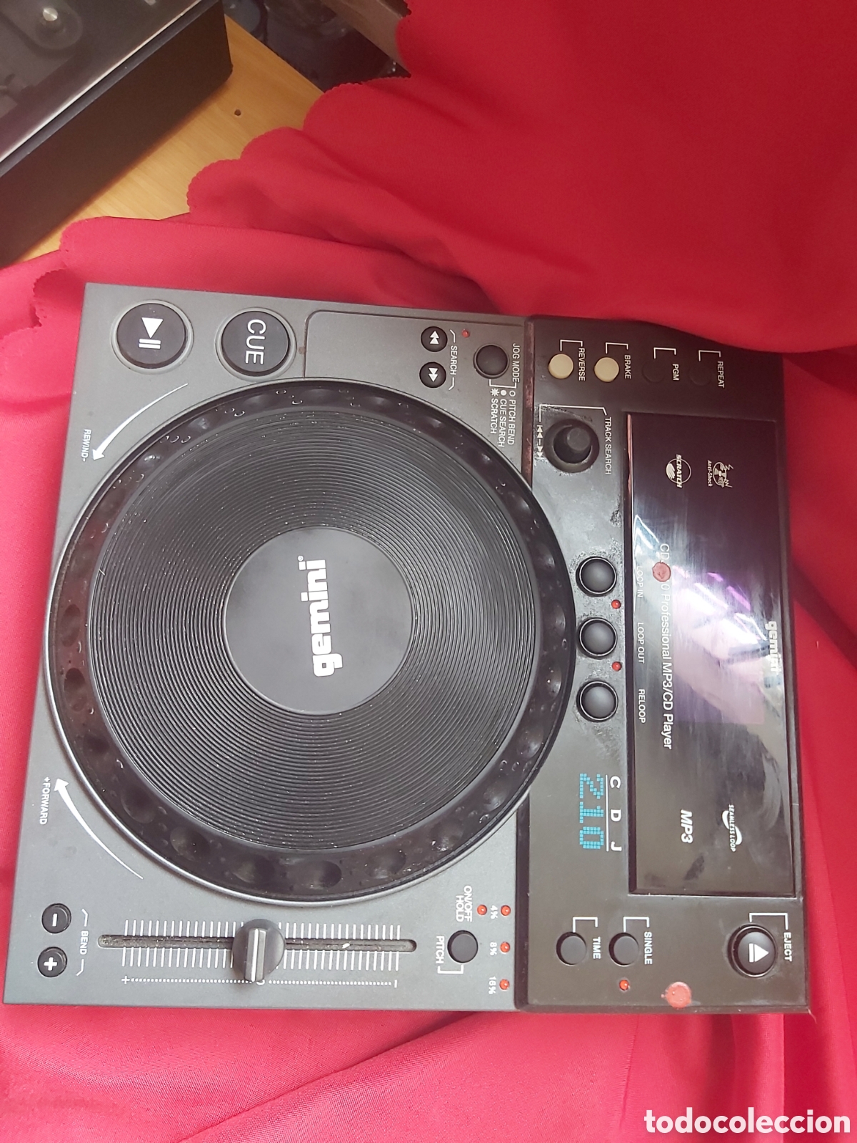 Instrumentos musicales: PLATO DE CD PARA MESA DE DJ - Foto 8