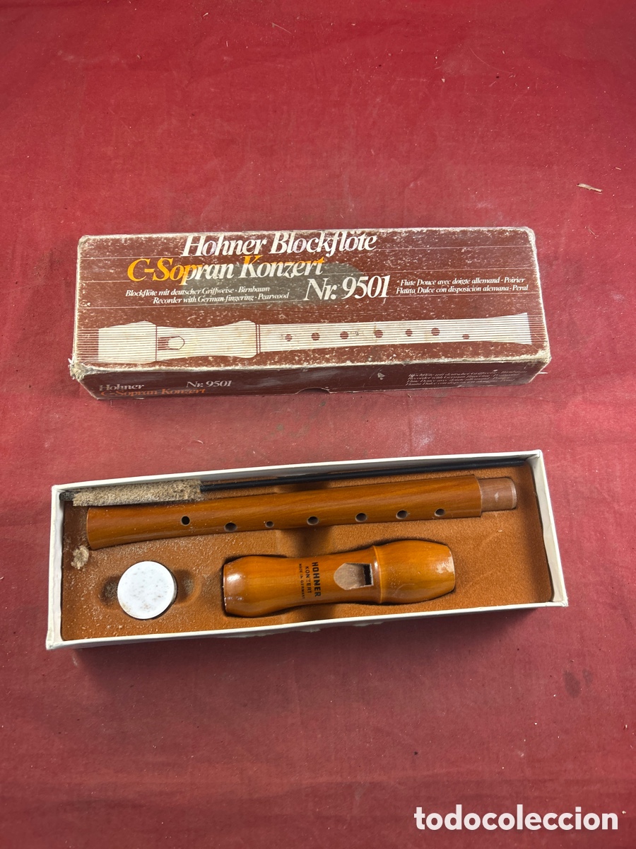 Instrumentos musicales: FLAUTA DE MADERA HOHNER - Foto 1