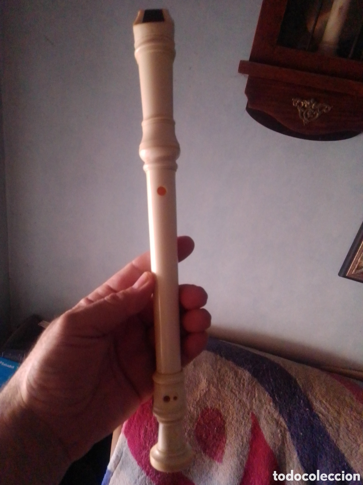 Instrumentos musicales: Flauta antigua (no s&eacute; marca) - Foto 2