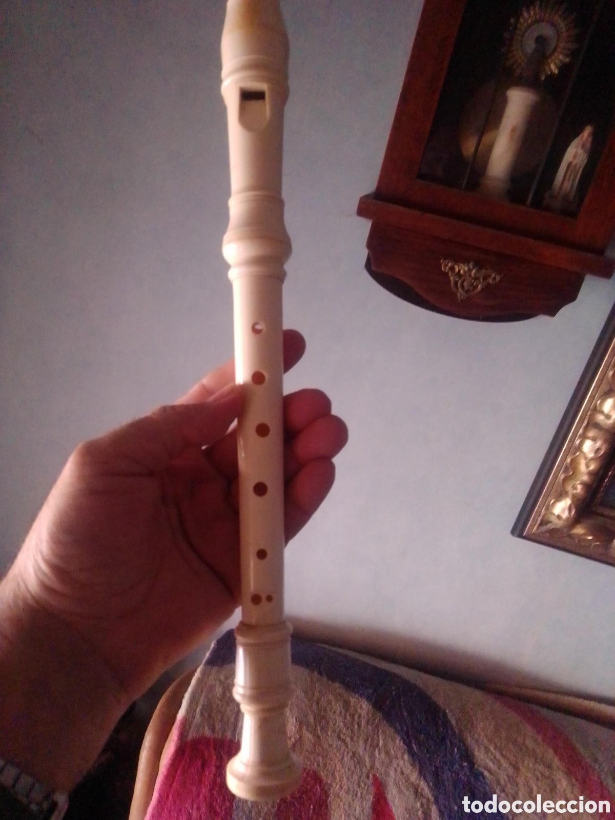 Instrumentos musicales: Flauta antigua (no s&eacute; marca) - Foto 1