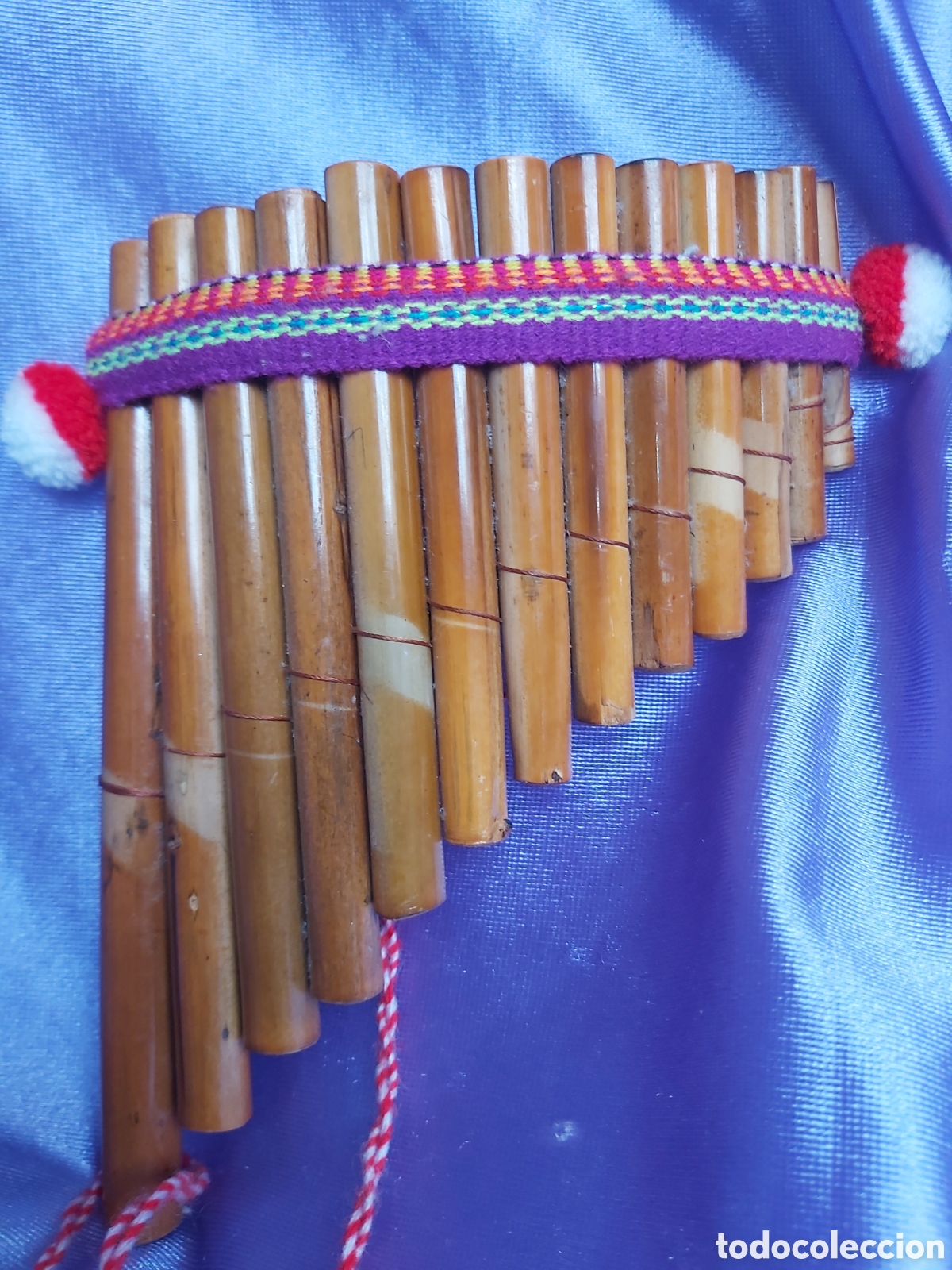 Instrumentos musicales: FLAUTA DE CA&Ntilde;AS DE BAMB&Uacute; - Foto 4