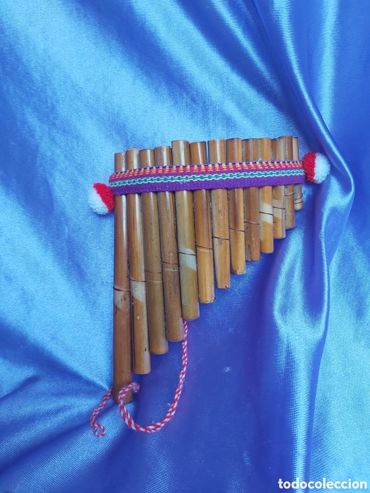 Instrumentos musicales: FLAUTA DE CA&Ntilde;AS DE BAMB&Uacute; - Foto 1