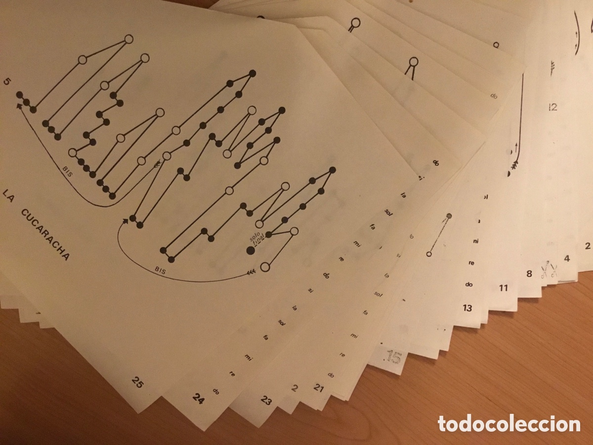 Instrumentos musicales: SIMARRA CON PARTITURAS Y PUA - Foto 5