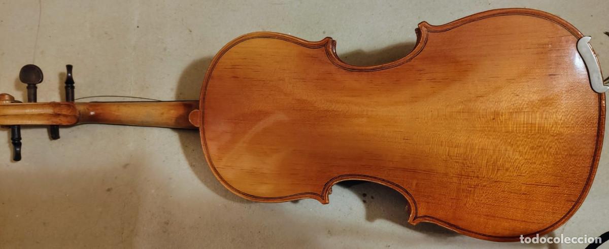 Instrumentos musicales: antiguo violin El Tesoro (202) con estuche - Foto 3