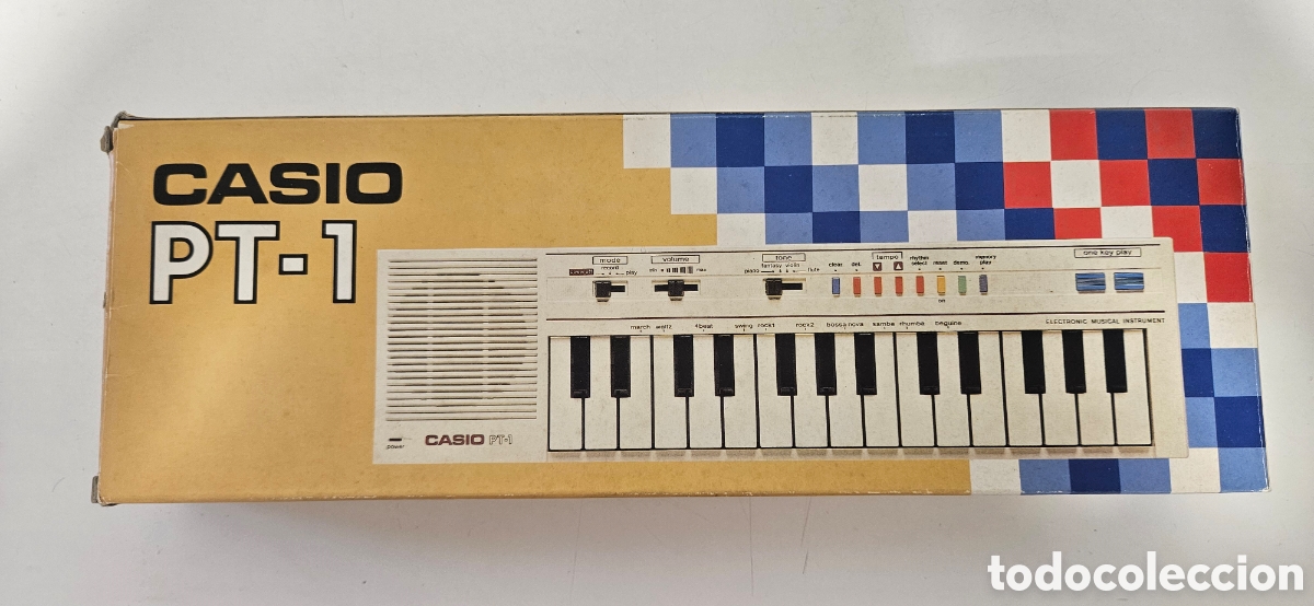 Instrumentos musicales: Teclado Casio PT-1 a&ntilde;os 80 funcionando - Foto 3