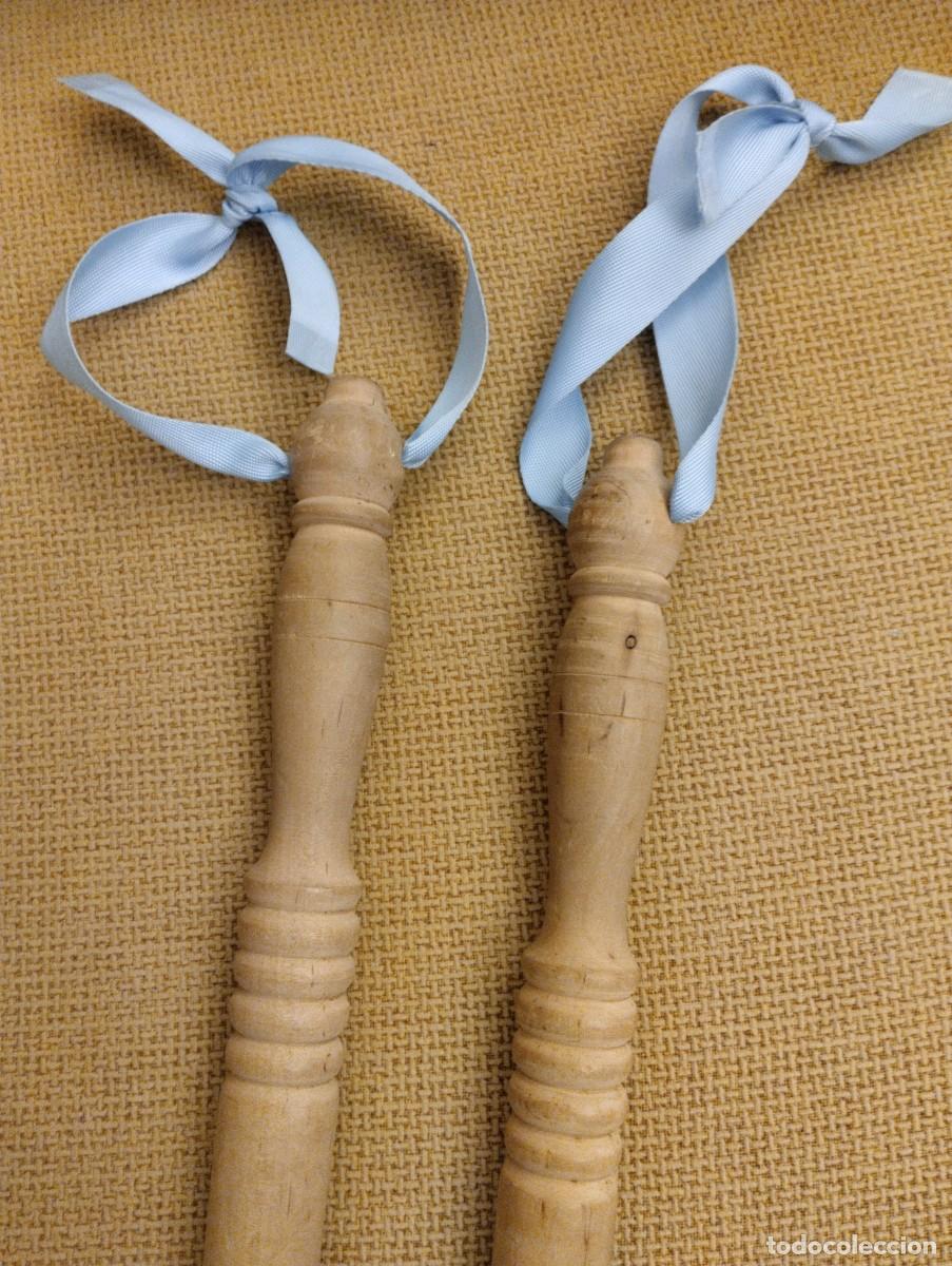 Instrumentos musicales: Palos de danzante de madera - Foto 2