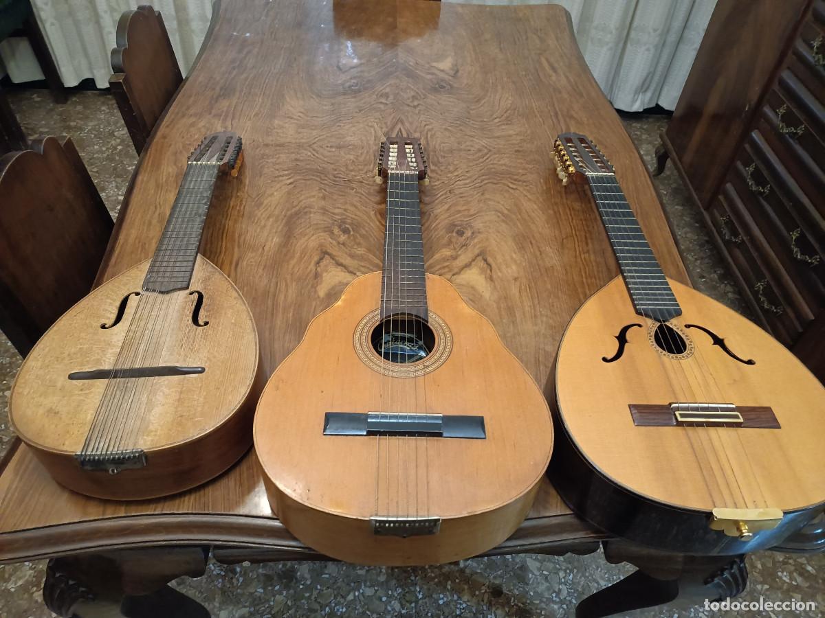 Instrumentos musicales: 3 La&uacute;des sin identificar - Foto 2