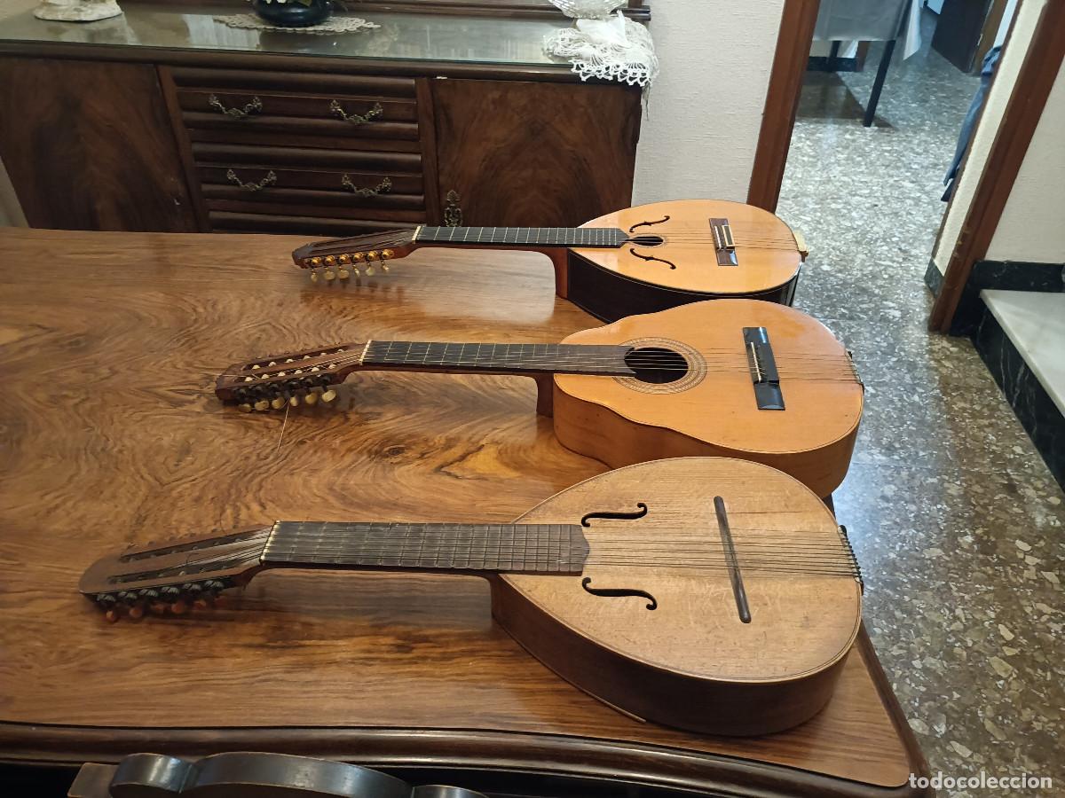 Instrumentos musicales: 3 La&uacute;des sin identificar - Foto 3