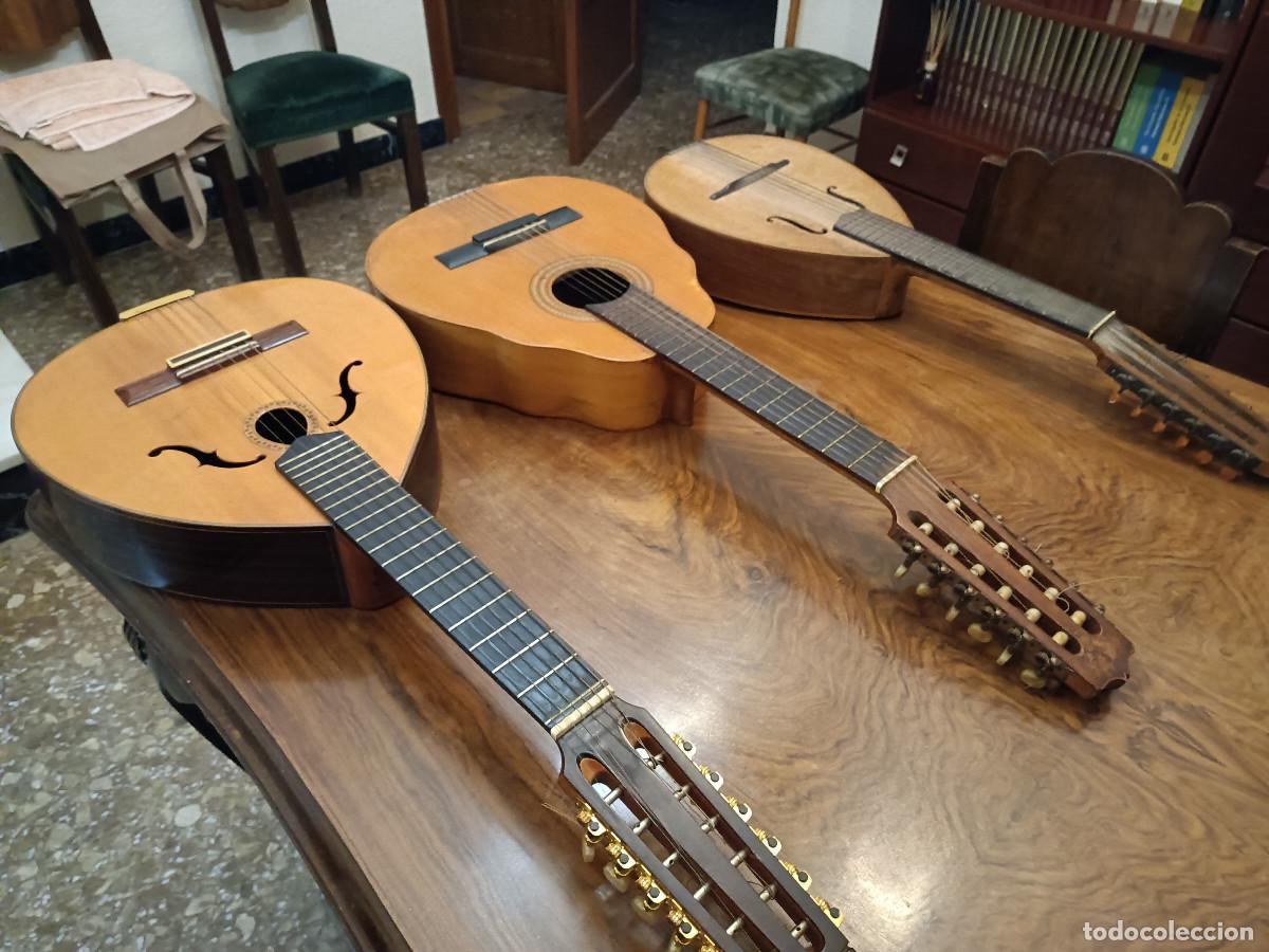 Instrumentos musicales: 3 La&uacute;des sin identificar - Foto 6