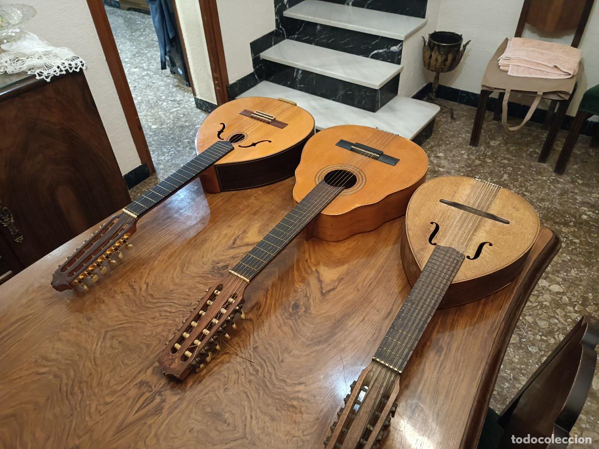 Instrumentos musicales: 3 La&uacute;des sin identificar - Foto 7