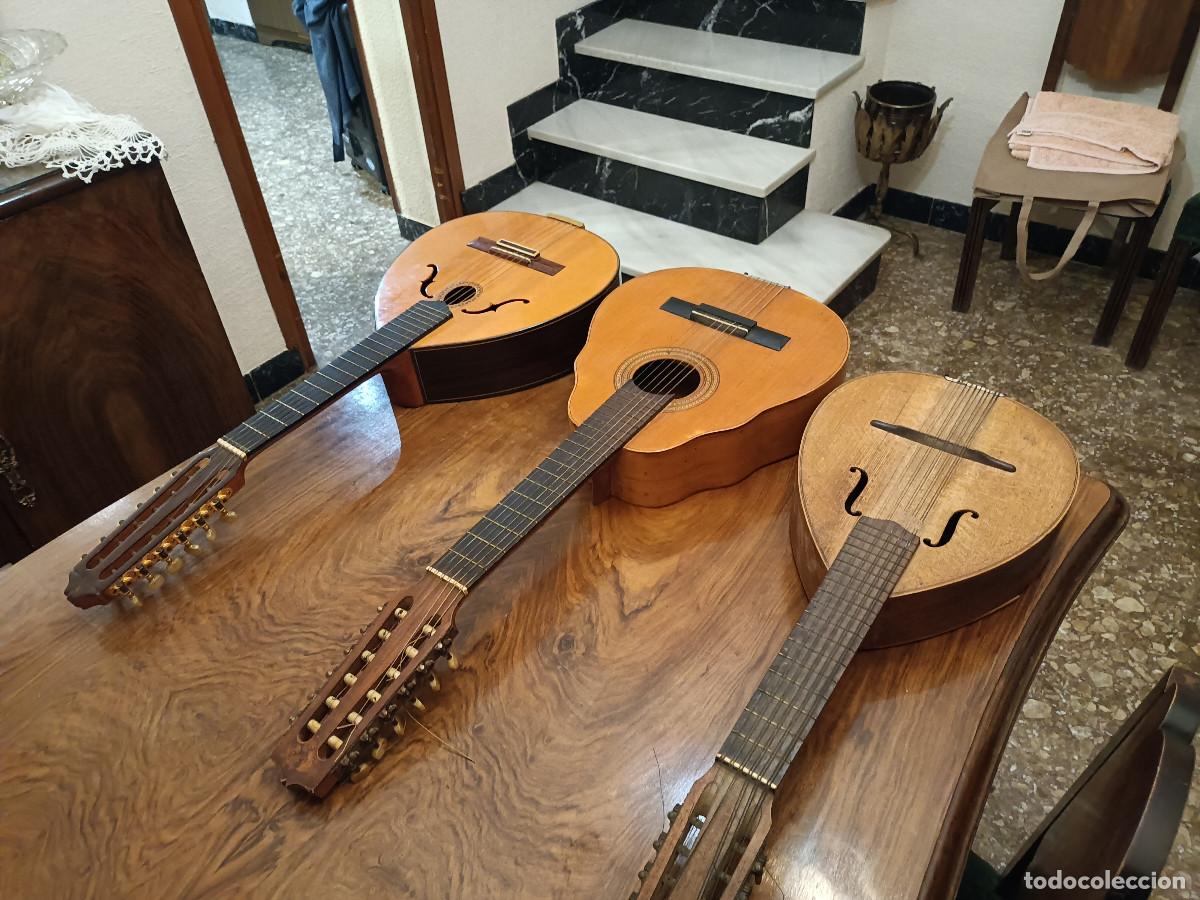 Instrumentos musicales: 3 La&uacute;des sin identificar - Foto 8