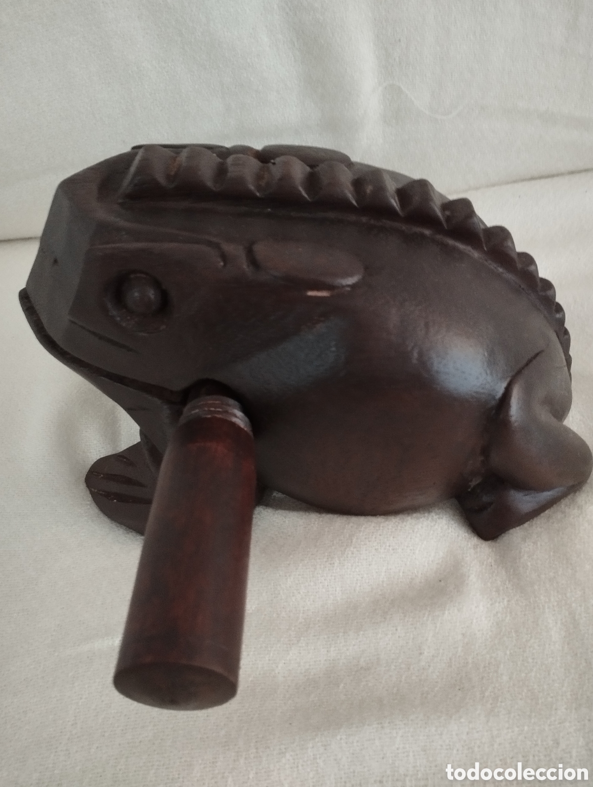 Instrumentos musicales: Gran Rana Musical Madera. - Foto 5