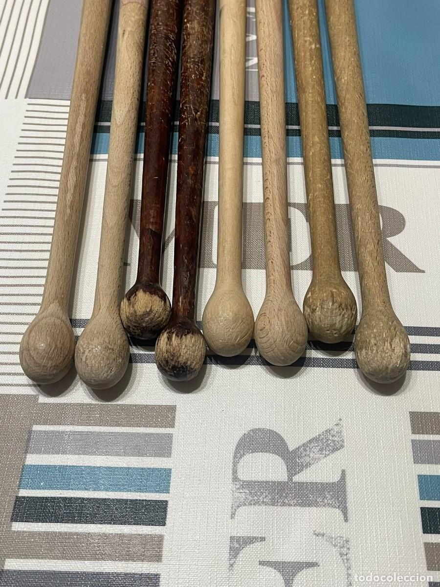 Instrumentos musicales: 4 JUEGOS DE BAQUETAS - Foto 4