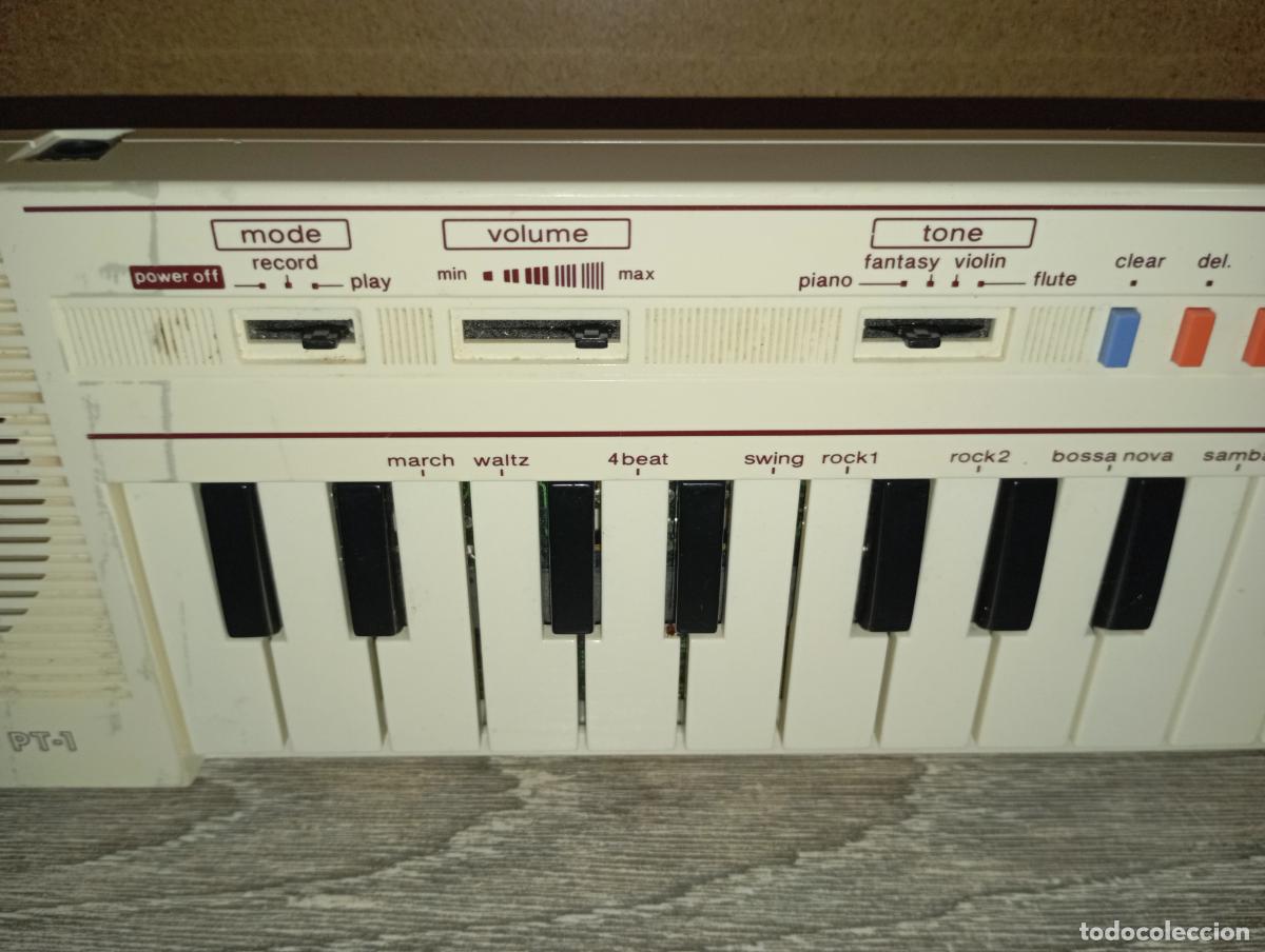 Instrumentos musicales: Teclado piano Casio PT1 PT-1 blanco - Foto 3