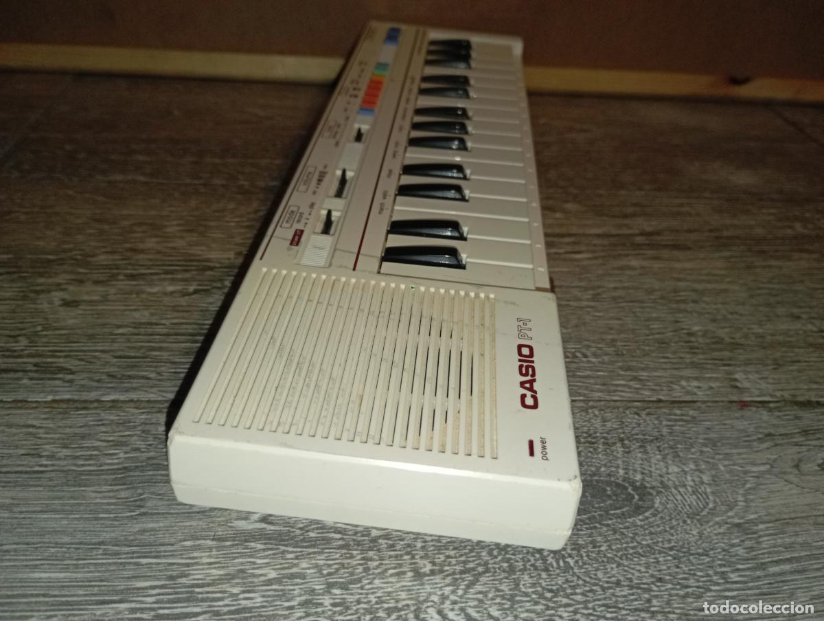 Instrumentos musicales: Teclado piano Casio PT1 PT-1 blanco - Foto 6