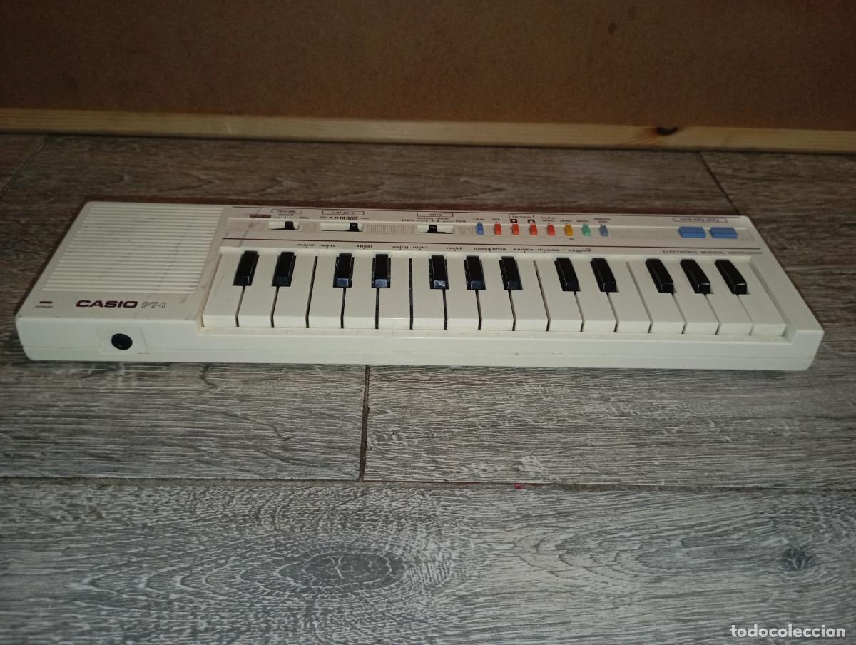 Instrumentos musicales: Teclado piano Casio PT1 PT-1 blanco - Foto 7