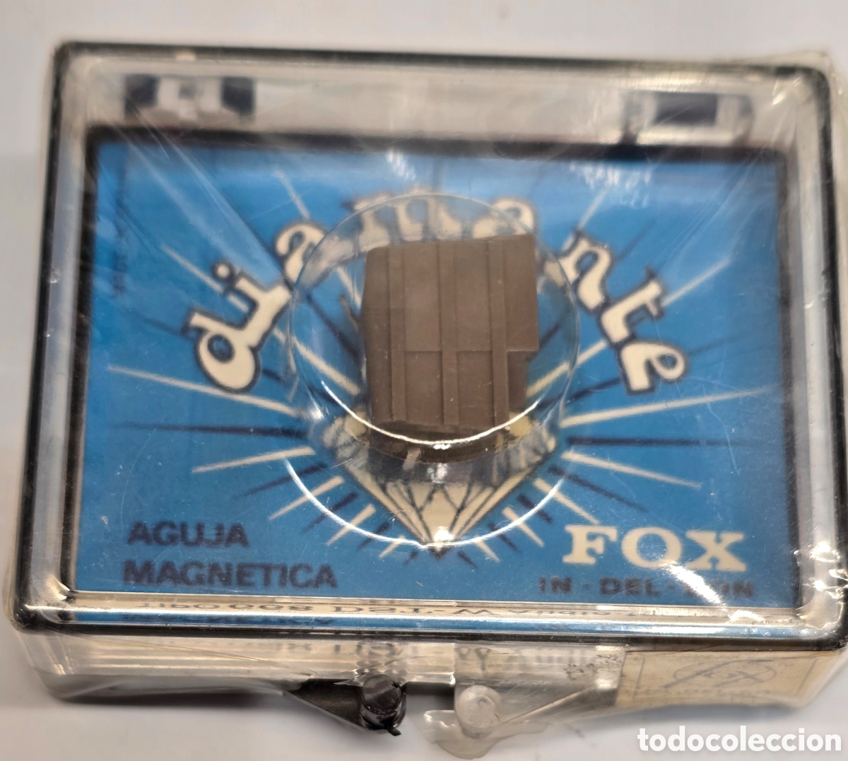 Instrumentos musicales: AGUJA TOCADISCOS FOX - 668DST-W/DIAMANTE - Foto 1
