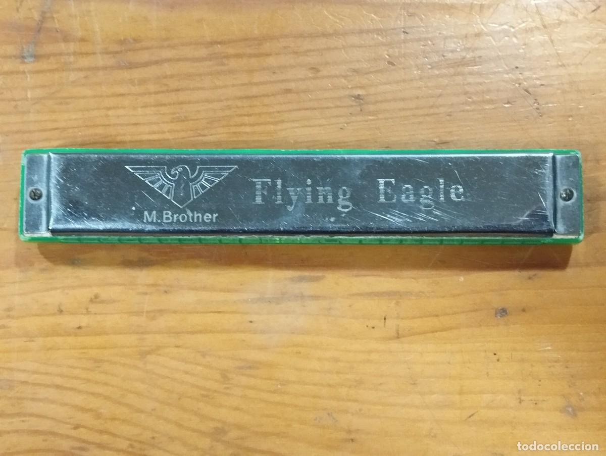 Instrumentos musicales: ARMONICA M. BROTHER FLYING EAGLE. - Foto 3