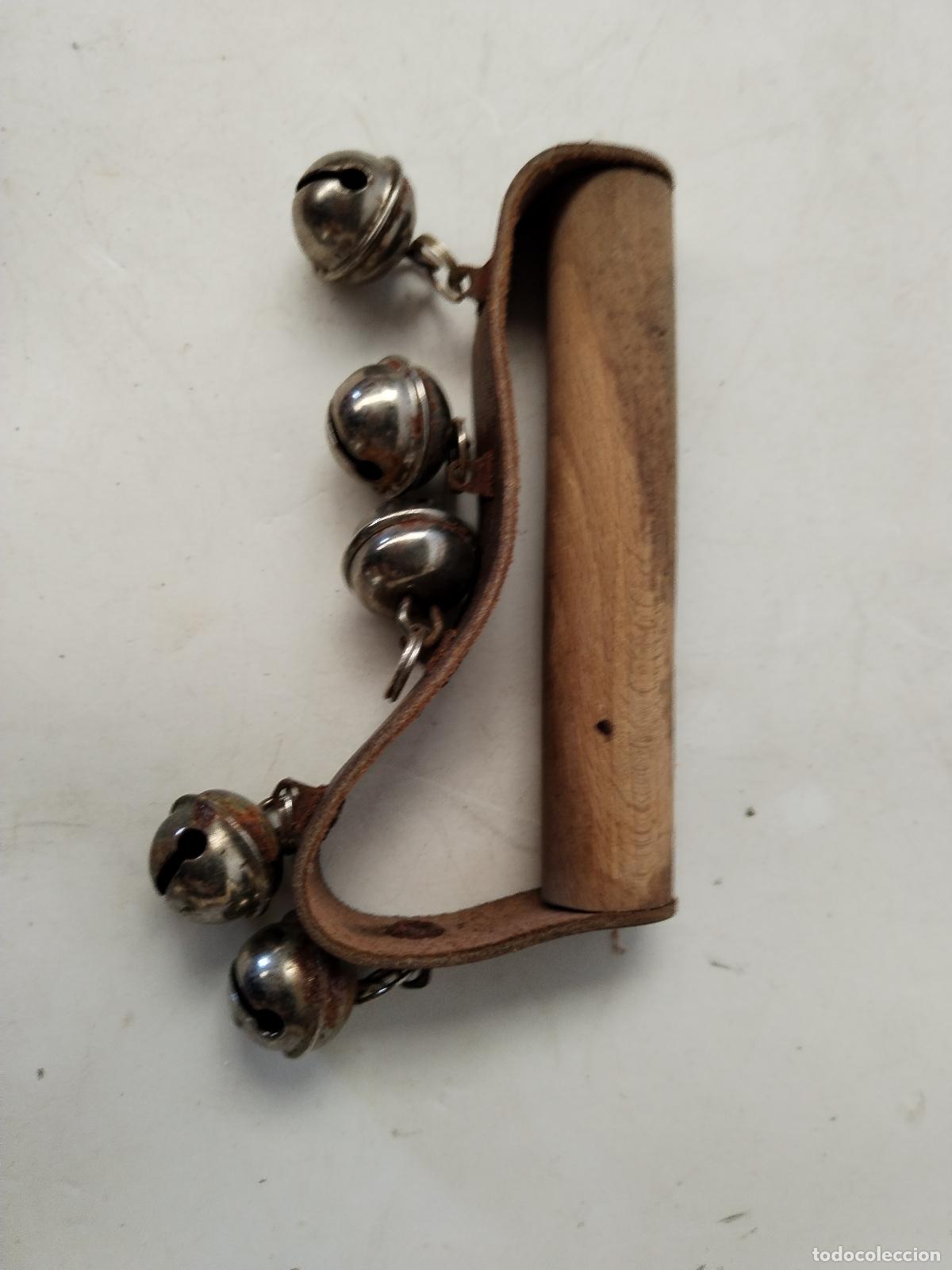 Instrumentos musicales: cascabels de mano, percusi&oacute;n - c129 - Foto 2
