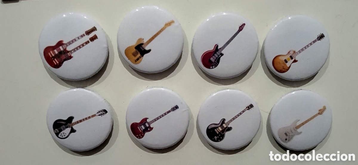 Instrumentos musicales: Guitarras hist&oacute;ricas chapas - Foto 1