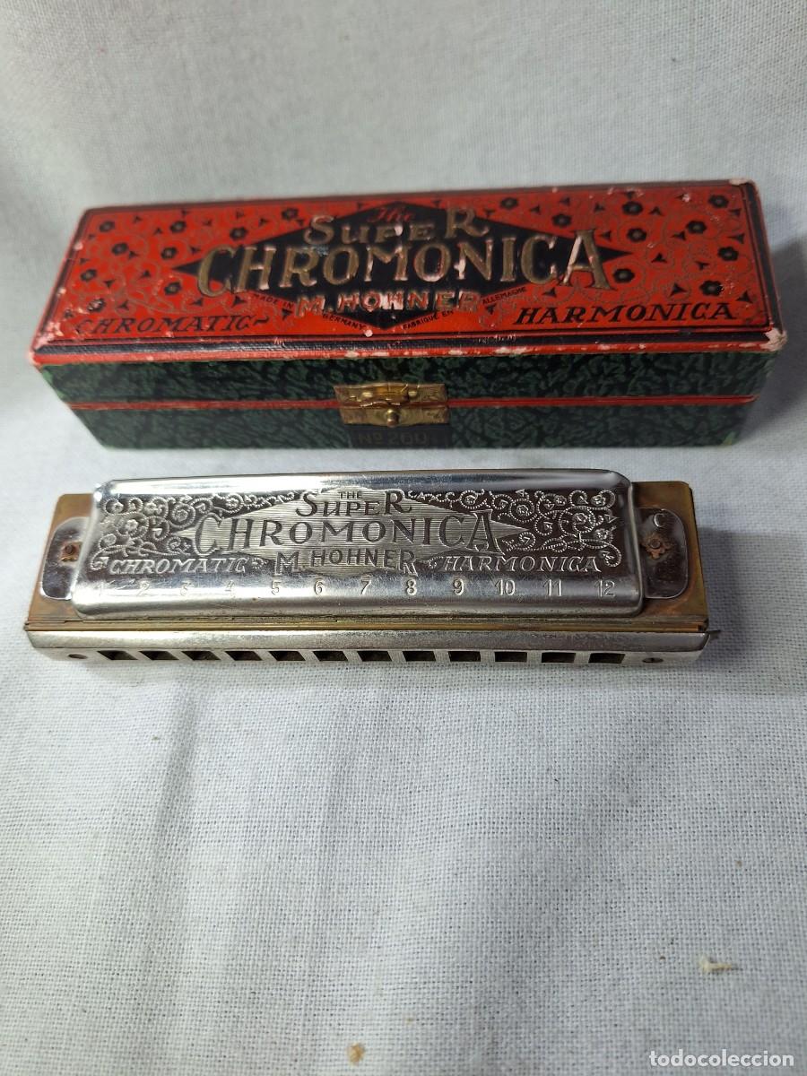 Instrumentos musicales: Antigua harmonica HOHNER - Foto 4