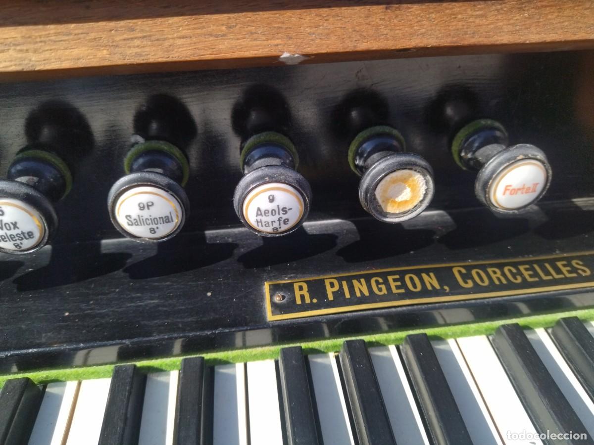Instrumentos musicales: Antiguo Armonio El. schmidtmann & co. - Foto 13