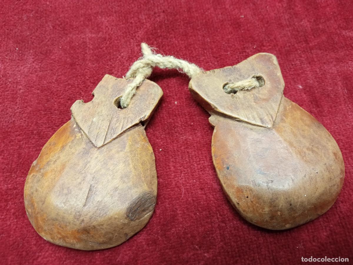 Instrumentos musicales: peque&ntilde;a casta&ntilde;uelas s.XIX - Foto 2