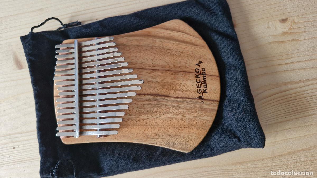 Instrumentos musicales: Kalimba Cromatica 17 teclas Madera Maciza - Foto 3