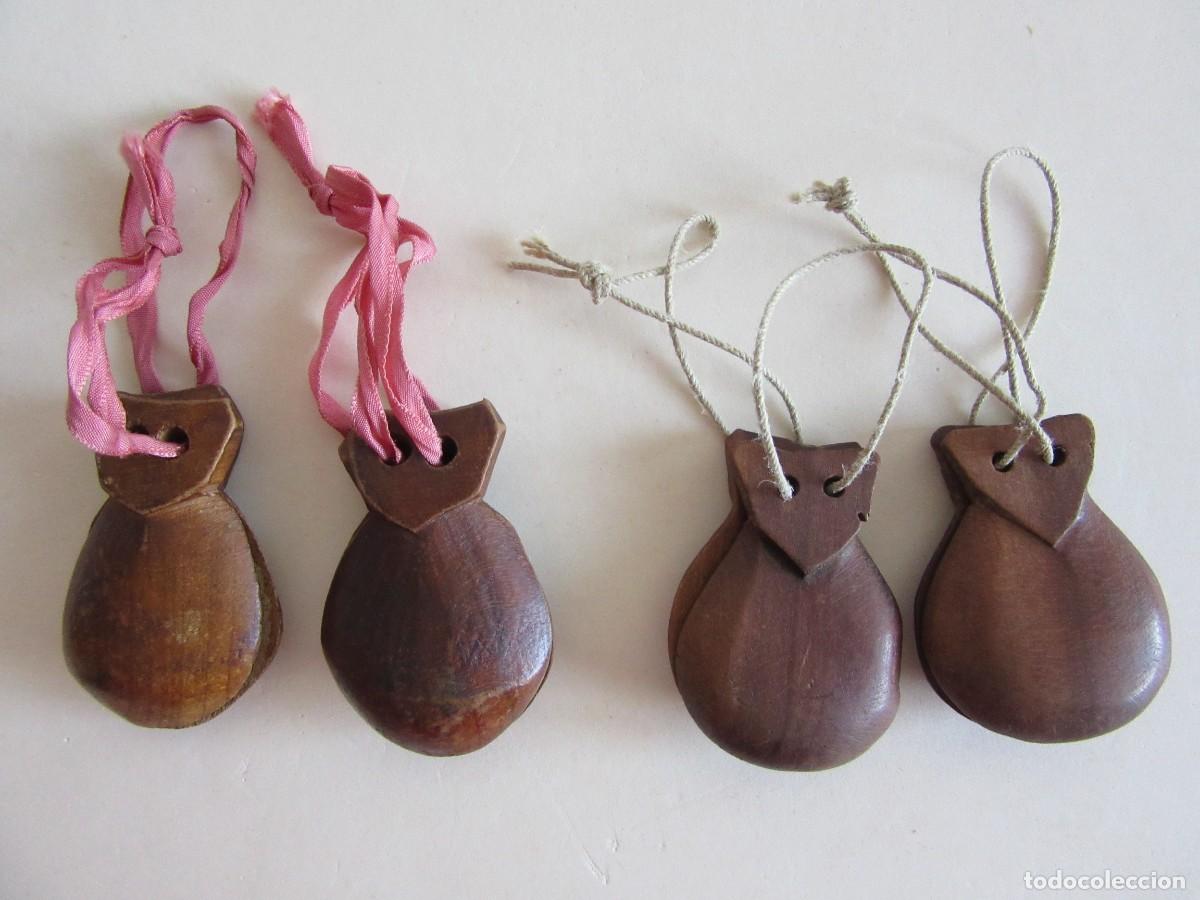Instrumentos musicales: 2 PAREJAS DE CASTA&Ntilde;UELAS - Foto 1
