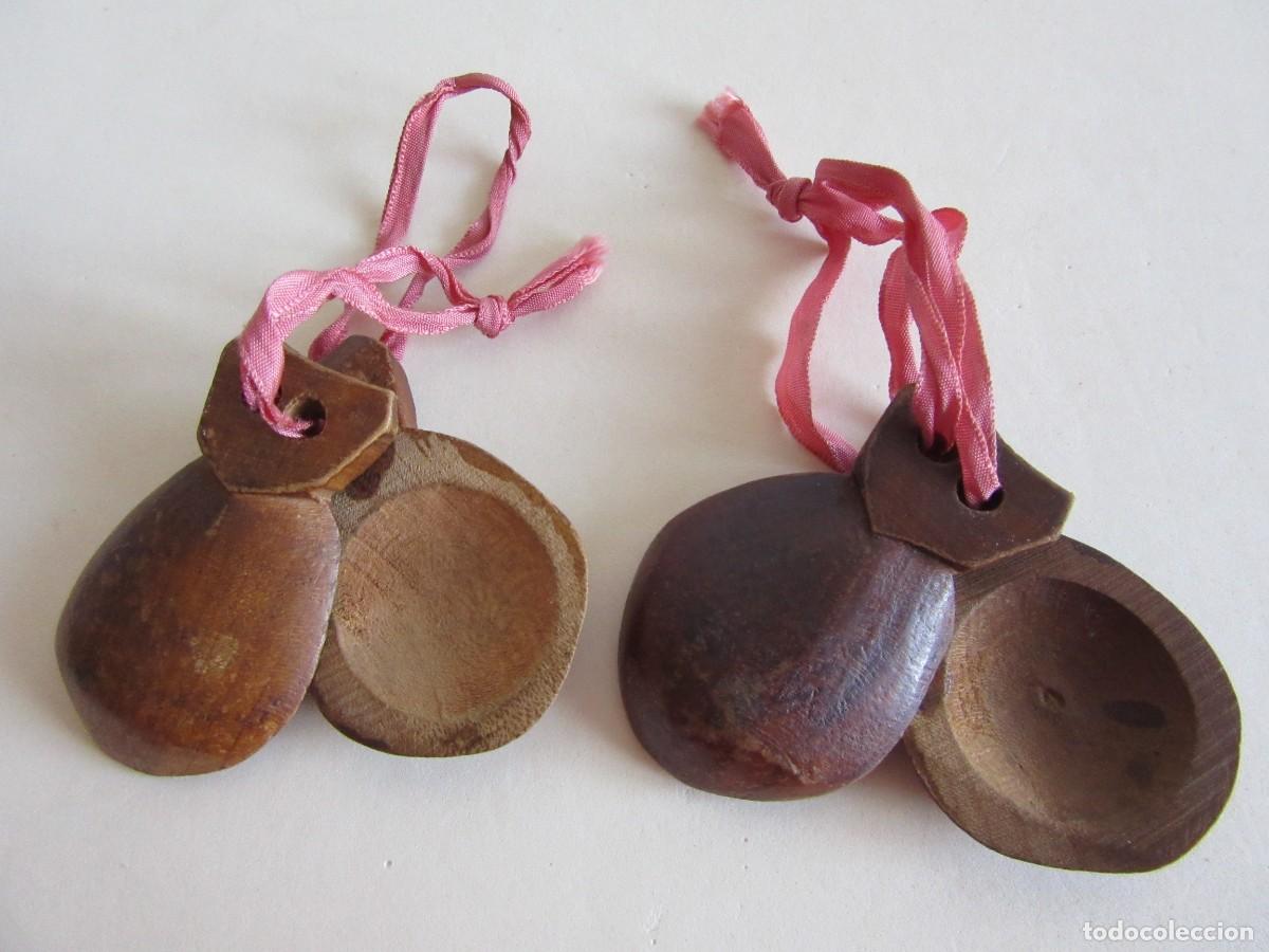 Instrumentos musicales: 2 PAREJAS DE CASTA&Ntilde;UELAS - Foto 2