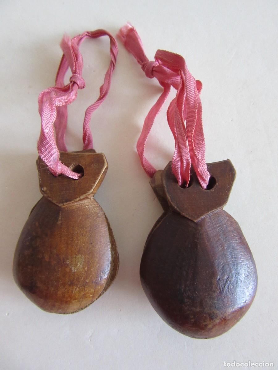 Instrumentos musicales: 2 PAREJAS DE CASTA&Ntilde;UELAS - Foto 4