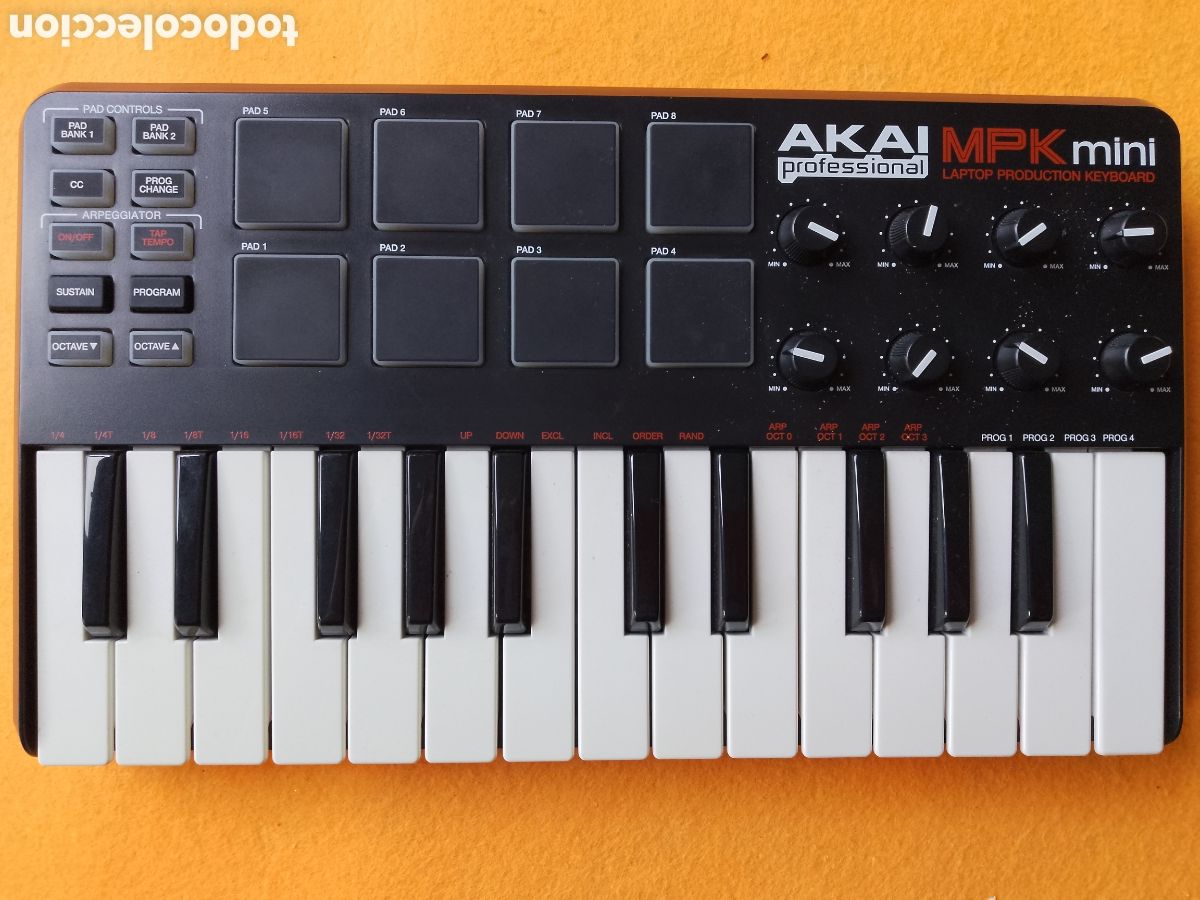 Instrumentos musicales: AKAI PROFESSIONAL MPK MINI - TECLADO MIDI - Foto 1
