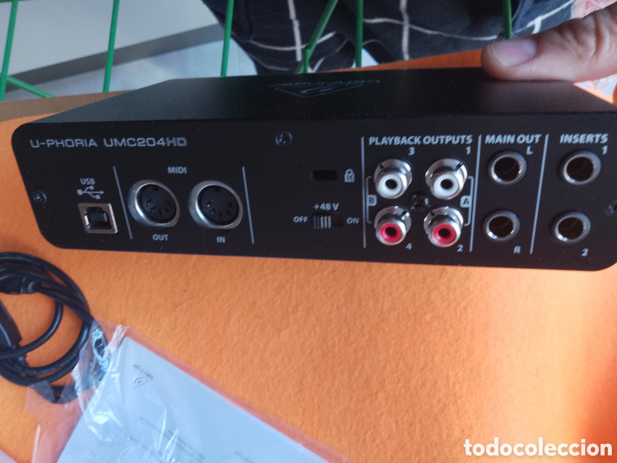 Instrumentos musicales: BERINGHER - U-PHORIA . UMC204HD . INTERFACE AUDIO - MIDI. NUEVO - Foto 8