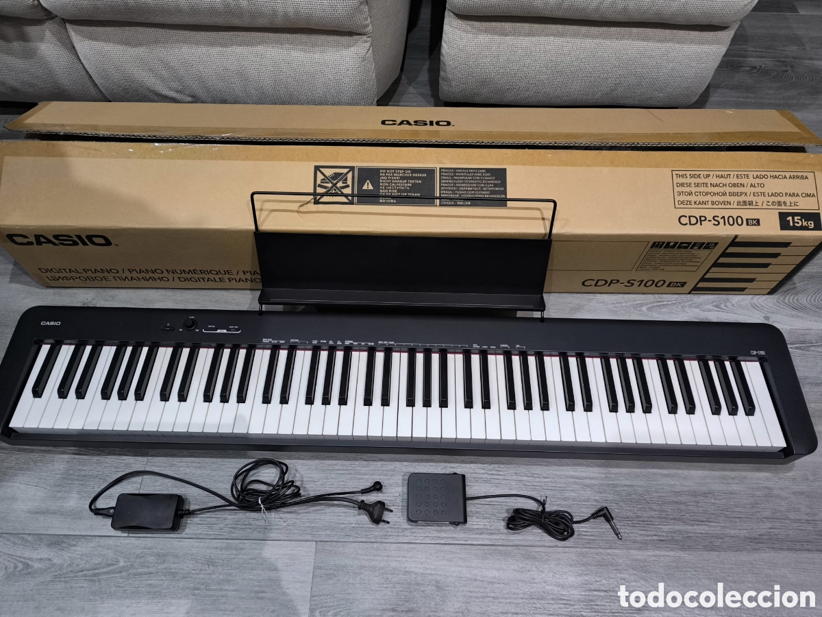 Instrumentos musicales: DIGITAL PIANO CASIO CDP-S100 - Foto 2