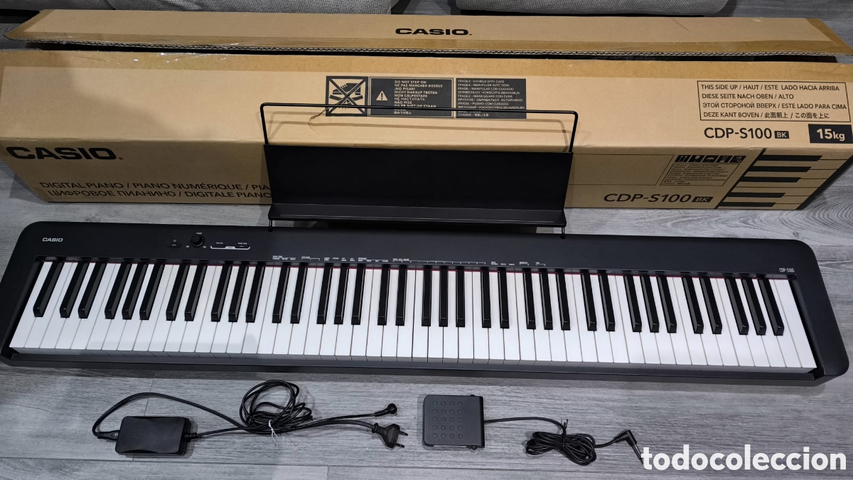 Instrumentos musicales: DIGITAL PIANO CASIO CDP-S100 - Foto 5