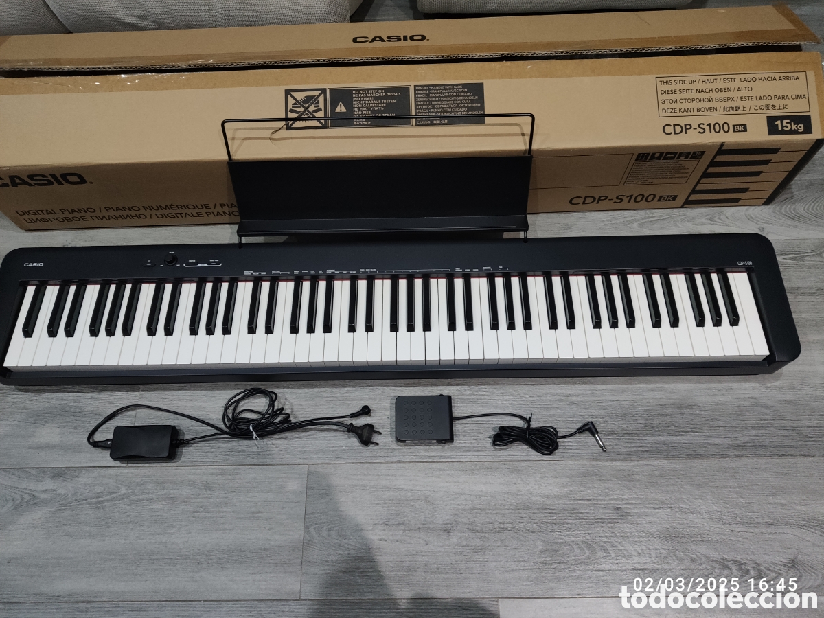 Instrumentos musicales: DIGITAL PIANO CASIO CDP-S100 - Foto 6
