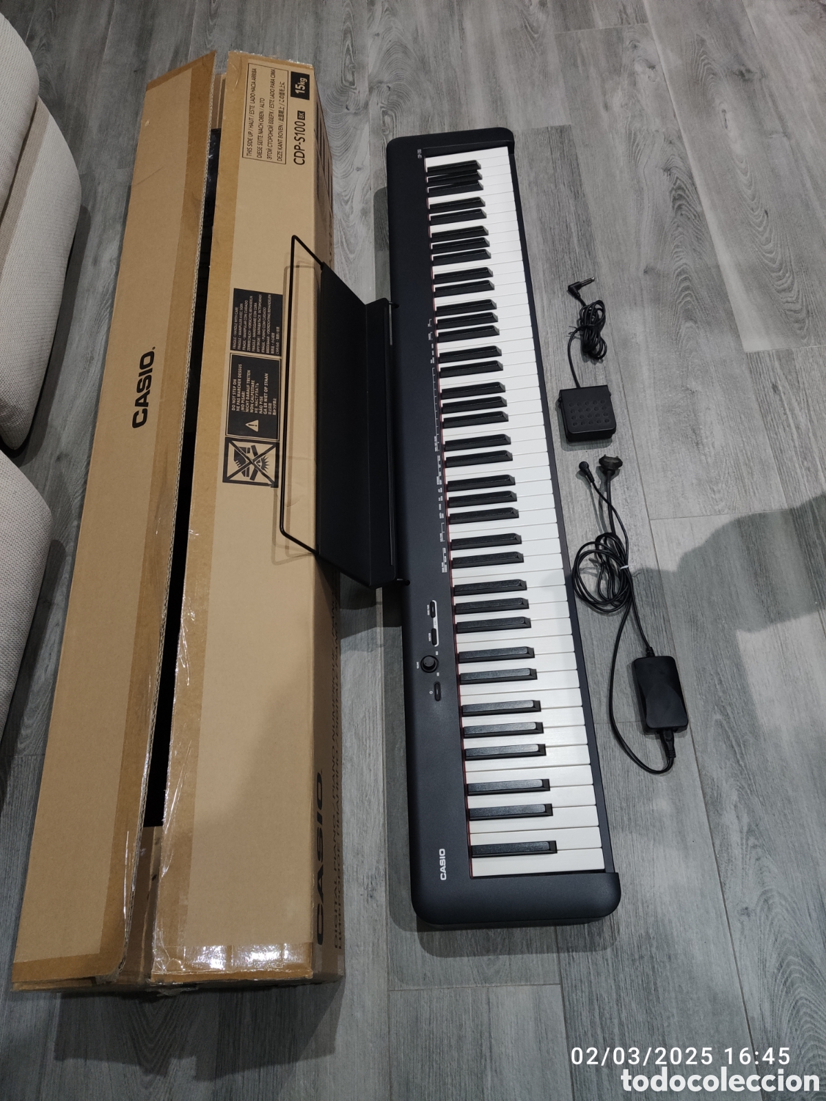 Instrumentos musicales: DIGITAL PIANO CASIO CDP-S100 - Foto 7