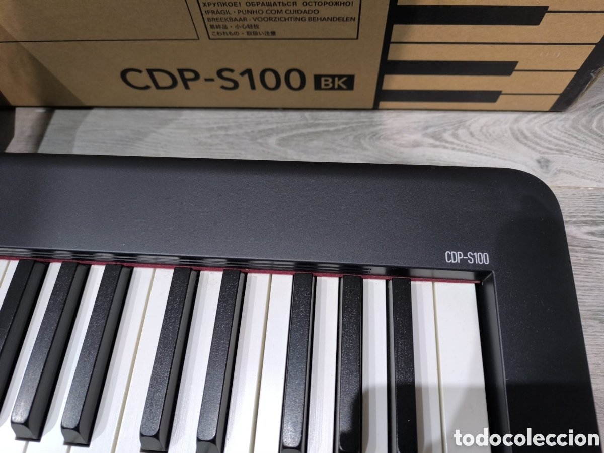 Instrumentos musicales: DIGITAL PIANO CASIO CDP-S100 - Foto 1