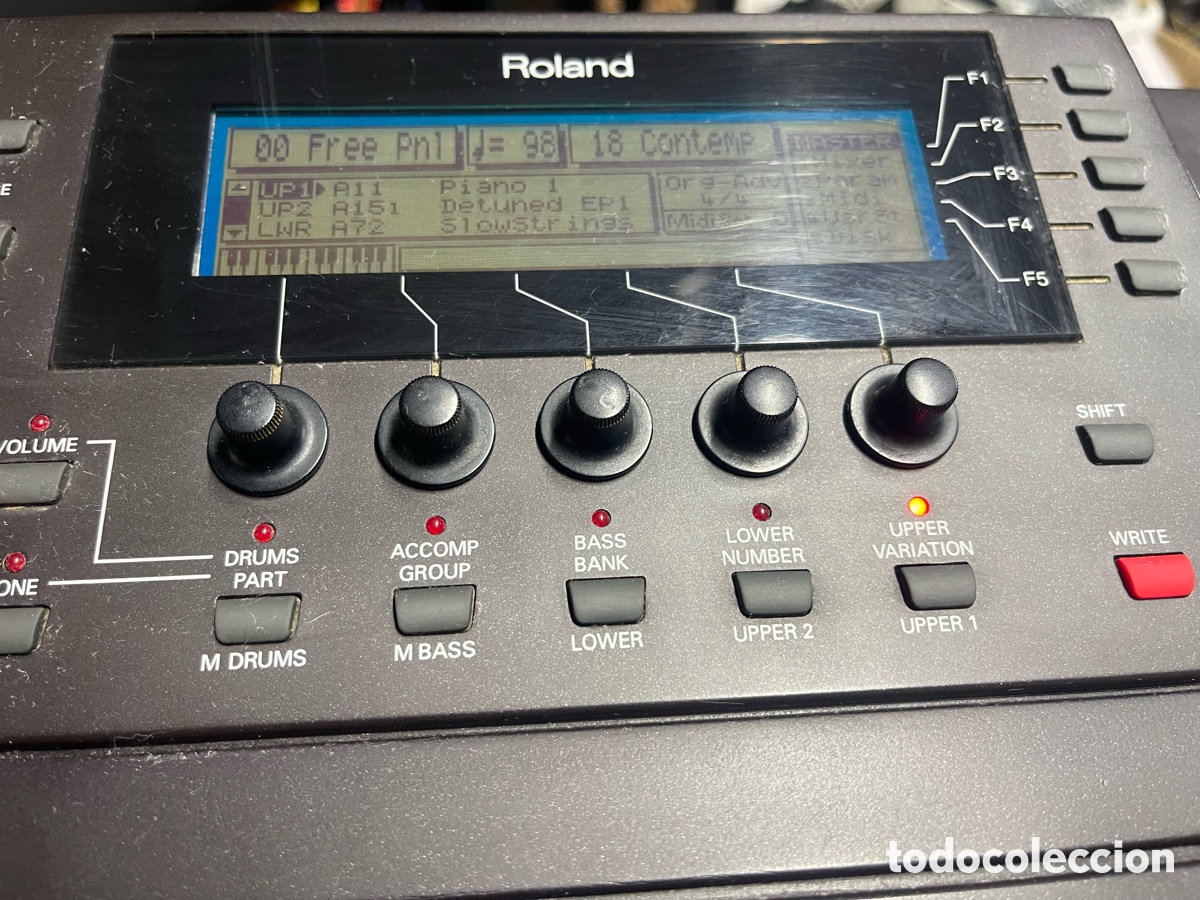 Instrumentos musicales: Teclado Roland E96 EN PERFECTO ESTADO - Foto 4