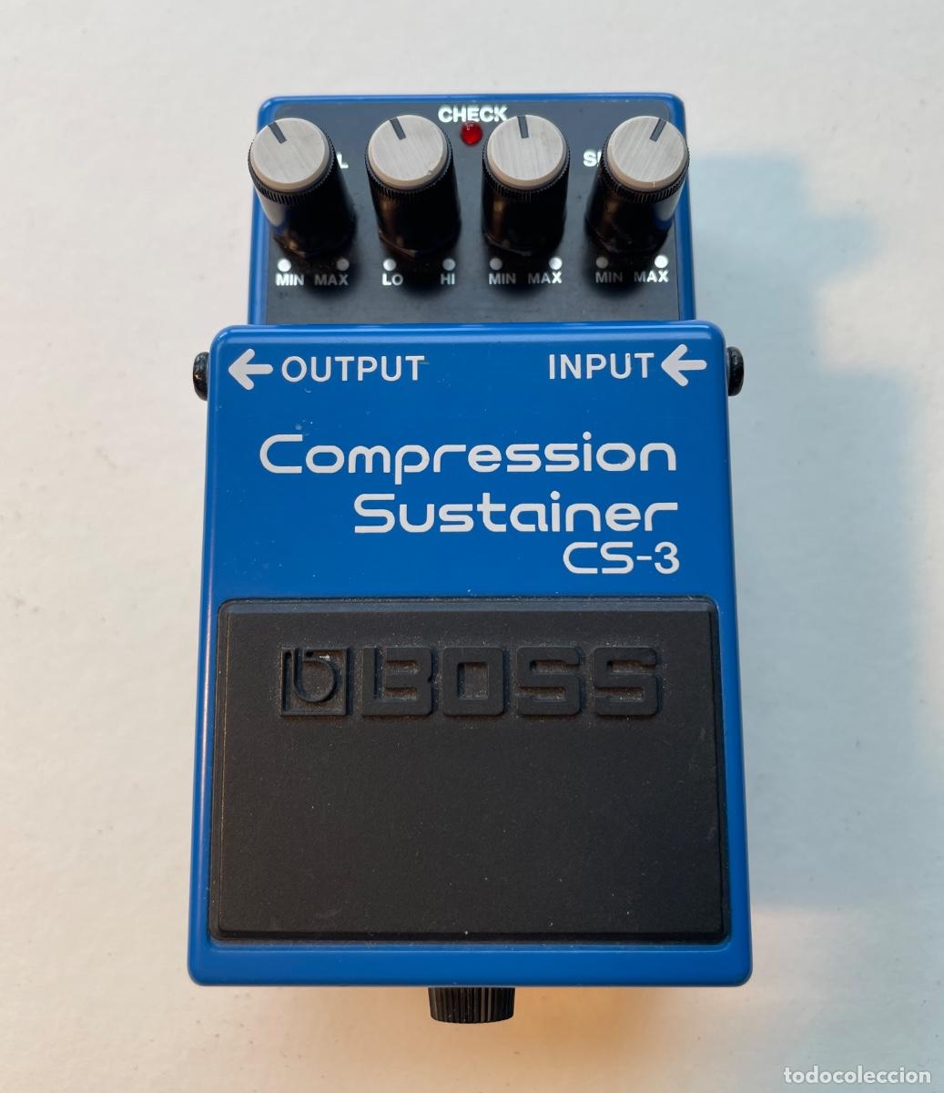Instrumentos musicales: Pedal Compresi&oacute;n Boss CS3 - Foto 1