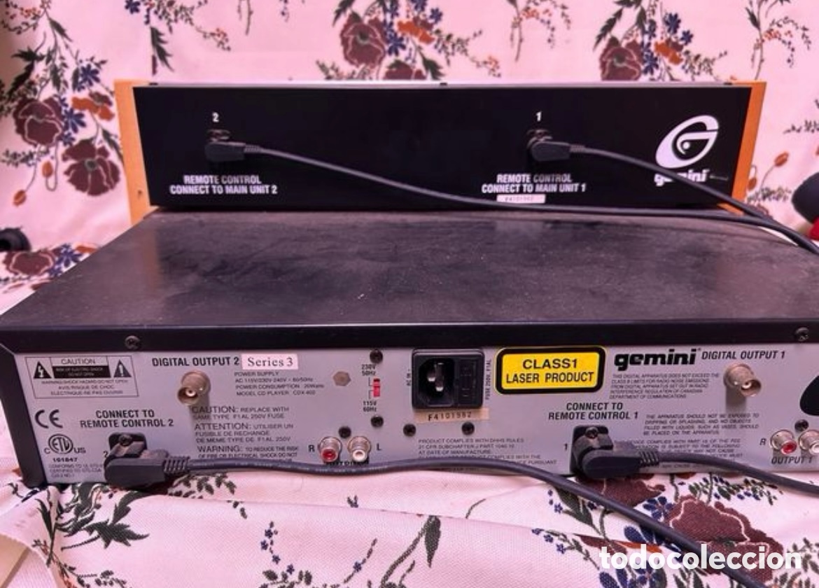 Instrumentos musicales: Mezclador de CD Gemini cdx 602 - Foto 2