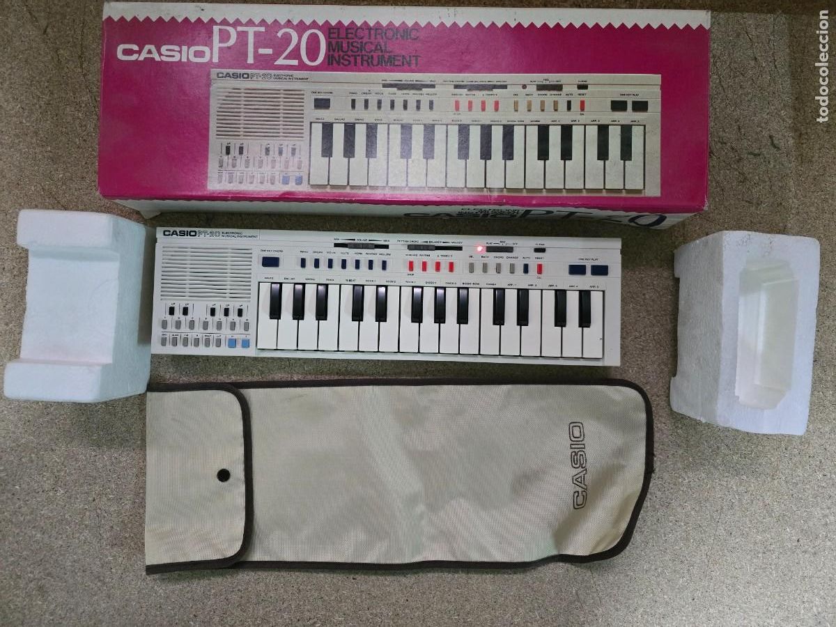 Instrumentos musicales: Casio PT-20,Electronic Musical Instument.Con Caja y Accesorios.Funciona Correctamente - Foto 1