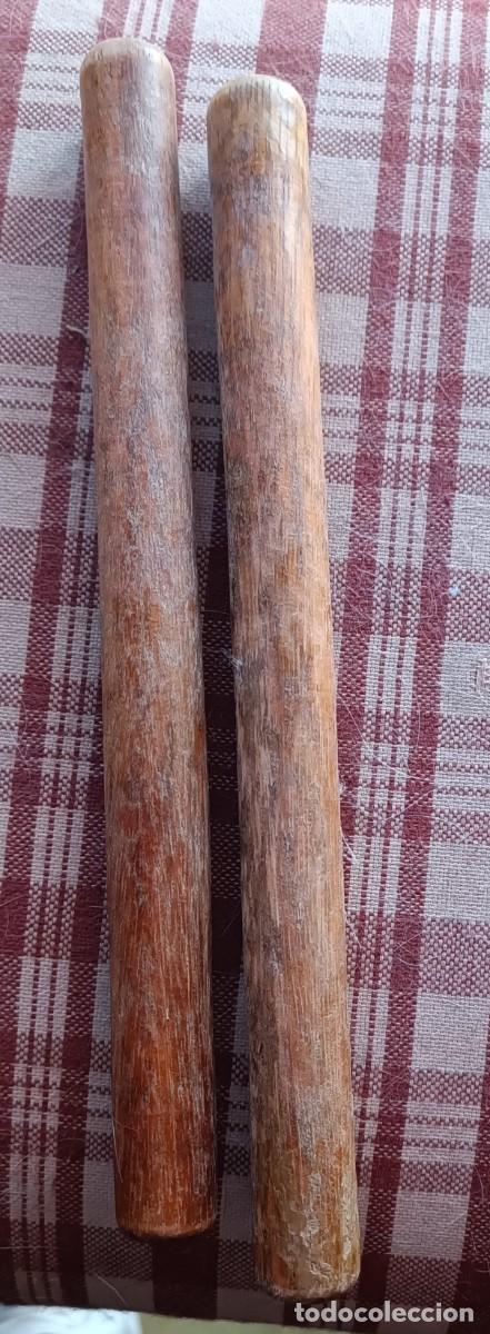 Instrumentos musicales: Palos madera (claves) percusi&oacute;n - Foto 1