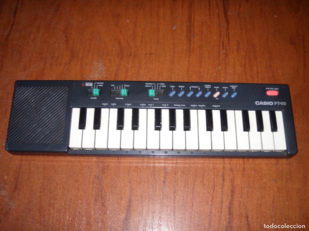 Instrumentos musicales: CASIO PT10 NEGRO FUNCIONANDO TECLADO PT-10 - Foto 1