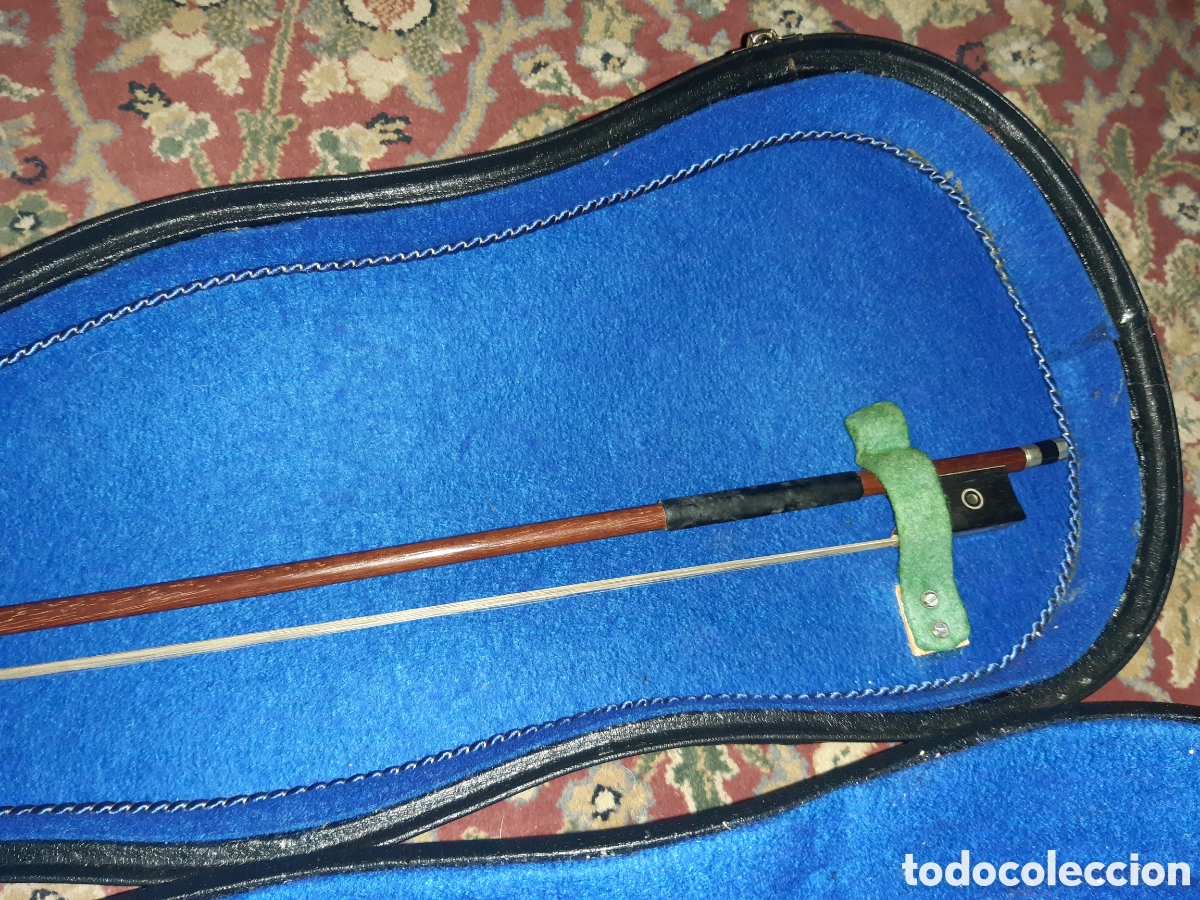 Instrumentos musicales: Viol&iacute;n antiguo 1/2 restaurado - Foto 4