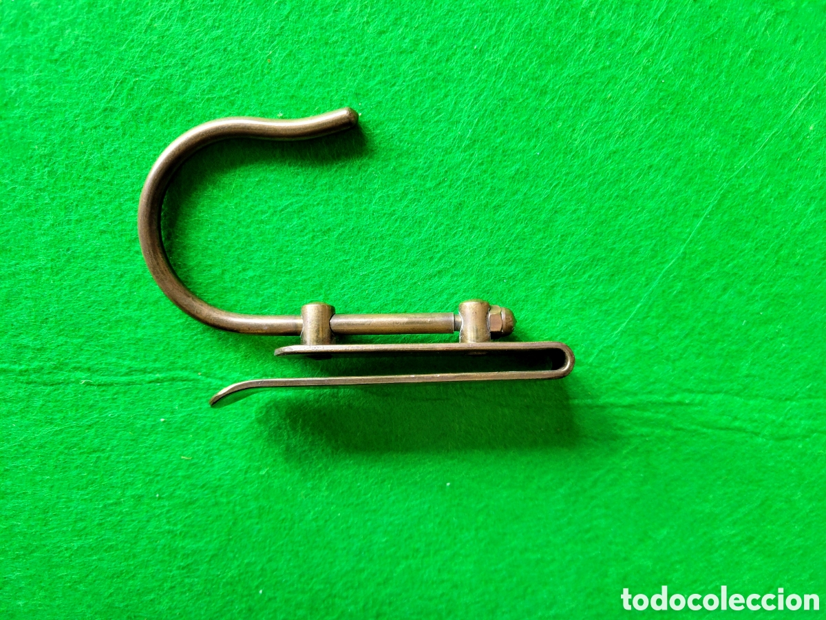 Instrumentos musicales: ANTIGUO SOPORTE DE CINTURON PARA CORNETA - Foto 2