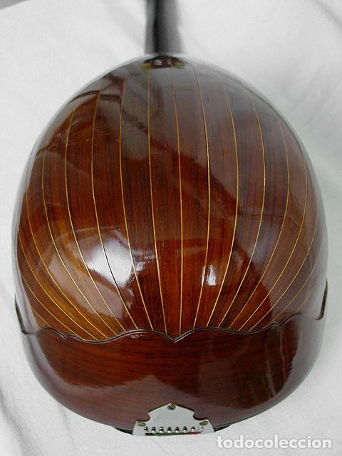Instrumentos musicales: 1900-MANDOLINA NAPOLITANA-CAMPANELLO D&rsquo;ORO-CAOBA BOJ EBANO PALOSANTO-NACAR CAREY-MARFIL-CON ESTUCHE